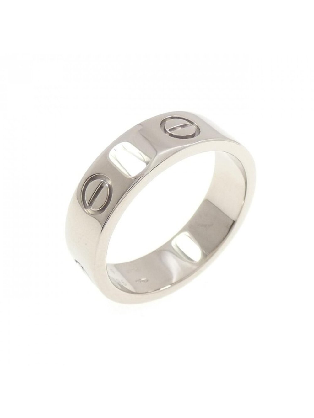 Cartier Love Ring White Gold